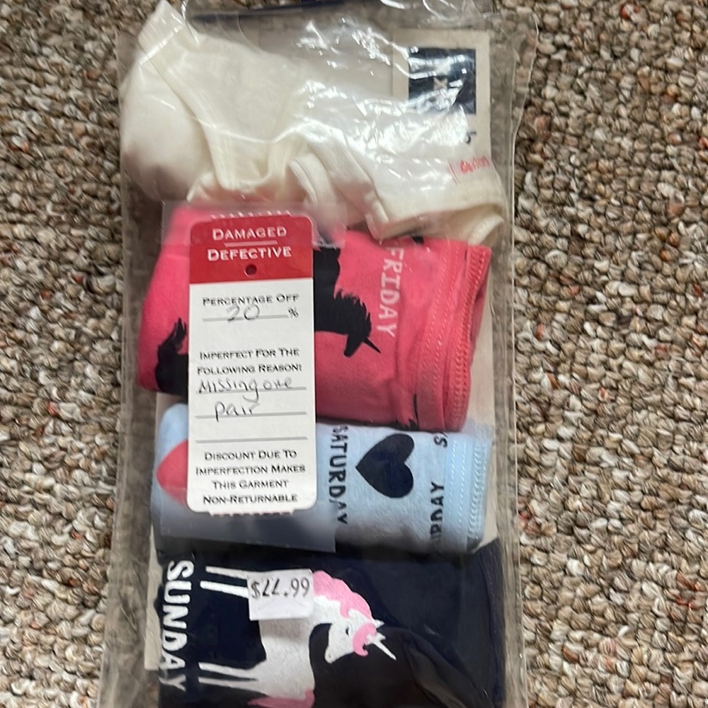 4 pack kids undies